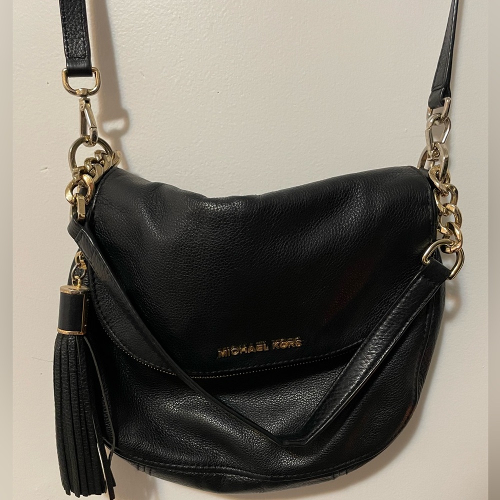 Michael Kors Black Satchel Bag